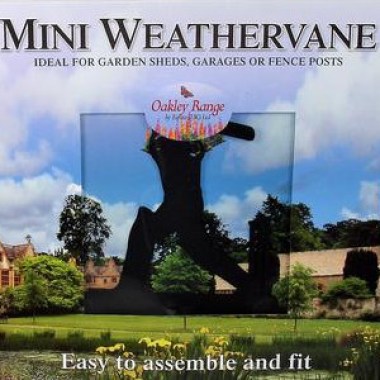 cricketer mini weathervane carton